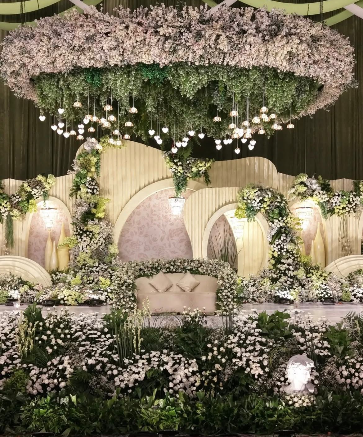 Bespoke luxury wedding day spatial transformation by The Utsav House